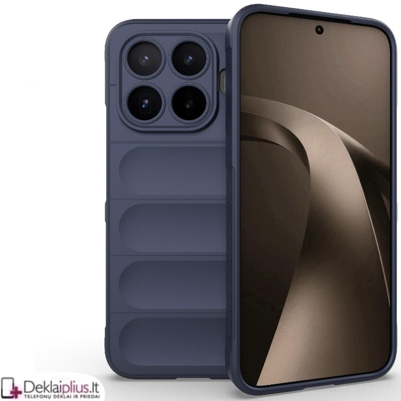 Magic Shield guminis dėklas - tamsiai mėlynas (Xiaomi 17T Pro) Magic Shield guminis dėklas - tamsiai mėlynas (Xiaomi 17T Pro)